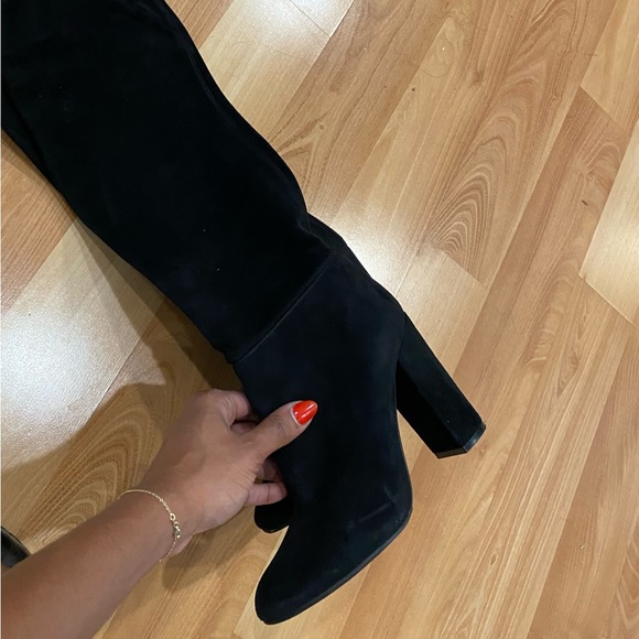 Lanvin Black Suede Drawstring Boots - Picture 11 of 11